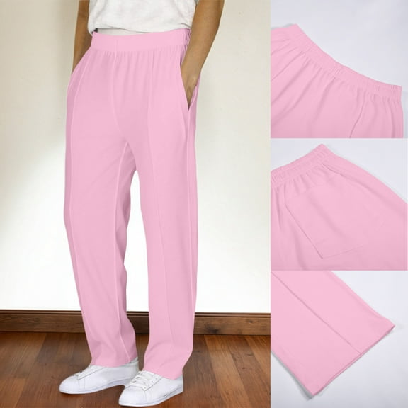 Girls Sweatpants Kids Active Joggers Athletic with Pockets Drawstring Casual Pants Pink Sweatpants Girls Size 11-12 Years Pants