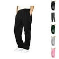 thumbnail image 1 of Girls Sweatpants Girls Pants Casual Wide Leg Sweatpants for Kids Comfortable Stretchy Jogger Pants Everyday Wear for Spring Summer Outdoor Activities Loose Fit Elastic Waist Design, 1 of 8