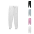 thumbnail image 1 of Girls Sweatpants Girls Pants for Winter Girls Pants Comfortable Long Sports Elastic Trousers Stylish Autumn Winter Children's Bottoms for Active Play, 1 of 5