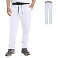 thumbnail image 1 of Boys Sweatpants Girls Athletic Sweatpants with Pockets Adjustable Drawstring Casual Pants White Boys Sweatpants Boys Pants Size 15-16 Years, 1 of 4