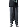 thumbnail image 1 of Girls Sweatpants Girls Jogger Pants with Pockets Adjustable Drawstring Basic Grey Sweat Pants for Boys 10-13 Years, 1 of 9