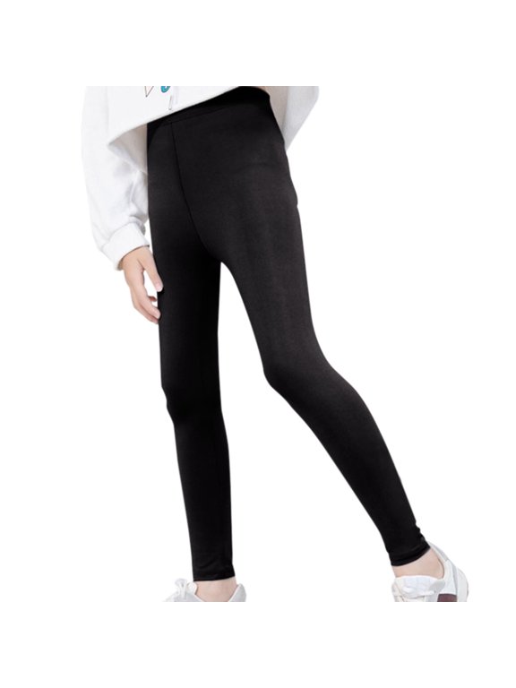 Girls Sweatpants,Leggings Footless Cotton Girls Stretch Trousers for Thin Comfort,Girls Pants,B,7 Years