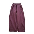 thumbnail image 1 of Girls Sweatpants Pants for Teen Girls Children's Spring And Summer Solid Color Casual Pants Comfortable Straight Through Sport Pants for Both Boys And Girls, 1 of 5