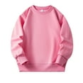 thumbnail image 1 of Girls Sweatshirt Cotton Casual Lightweight Pullover Tops Long Sleeve Crewneck Sweatshirts Boys Clothes Size 4-15, 1 of 5