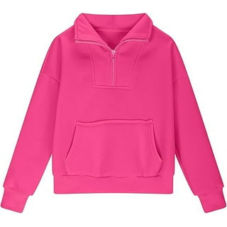 Pink Half Zip