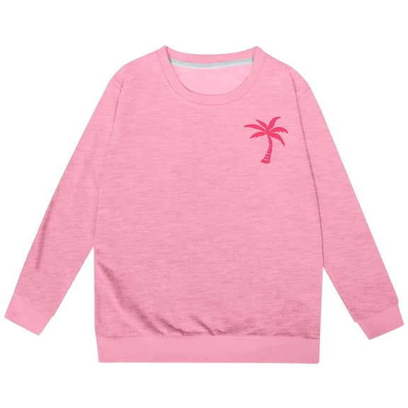 Girls Sweatshirt Fashionable Letter Printed Casual Loose Tee 2-3 T