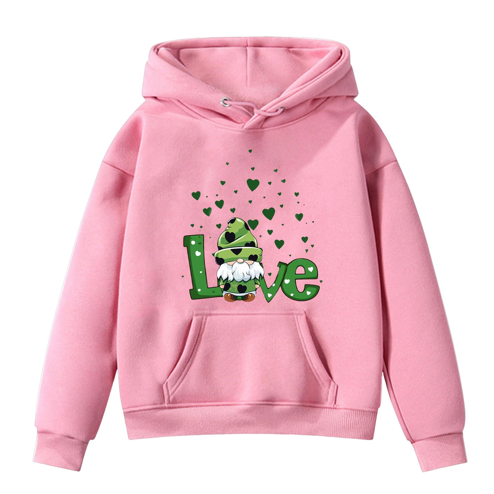 Girls hoodie with drawstring hotsell