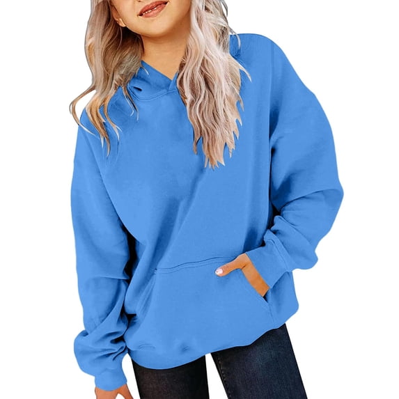 Girls Sweatshirt,Hoodie Graphic Print Long Sleeve Soft Cute Casual Pullover for Children,Girls Sweatshirts,BU2,6-7 Years