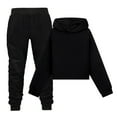 thumbnail image 1 of Girls Sweatsuit Child Long Sleeve Hoodie Pullover Tops Pants Kids Outfits, 1 of 3