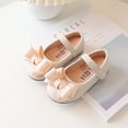 thumbnail image 1 of Girls Sweet Bow Princess Adorable Sparkle Party Girls Dress Shoes Flats For Girls, 1 of 7