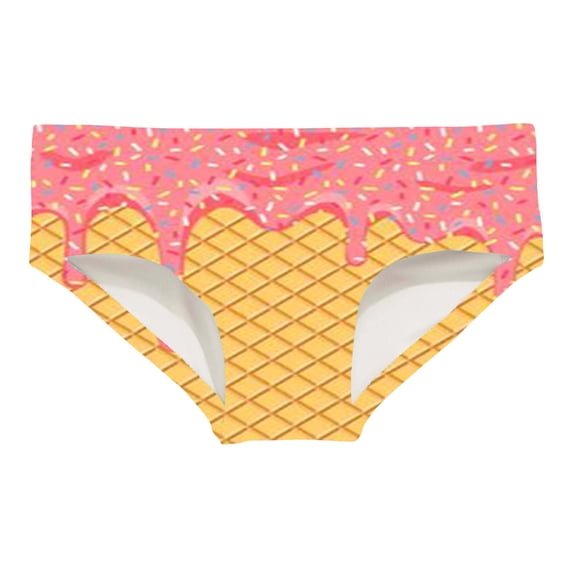 Girls Swim Bikini Bottoms with Fully Lined, UPF 50+ Sun Protection Swimsuit Soft Quick-Dry for Beach Pool 2-8 Years