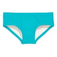 thumbnail image 1 of Girls Kids Solid Color High Waist Bikini Bottoms Quick Dry Swim Briefs Casual Beach Swimwear for Summer Vacation Pool Wear, 1 of 8