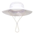 thumbnail image 1 of Girls Swim Hat Boy Hat 5t Toddler Bucket Hat Solid Cap Boys Hat Baby Sun Hat Kids Beach Hats Wide Brim Outdoor Play For Boy And Girl, 1 of 7