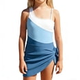 thumbnail image 1 of Girls Swim Suits Girls Swimsuit 1 Piece Quick Drying Cute Bikini Swimwear 7-8 Years, 1 of 7