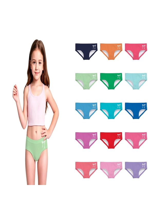 Girls' Swimming Bottom Suit Swim Brief UPF50+ Rash Guard Swimsuit Sun Protection Quick-Drying (2t-16Years)