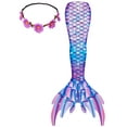 thumbnail image 1 of Girls Swimming Mermaid Tail Swimsuit Single Tails 5-6Years, 1 of 4