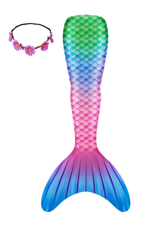 Girls Swimming Mermaid Tail Womens Mermaid Tail Mum and Me Matching Mermaid Tail