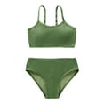 thumbnail image 1 of Girls Swimsuit 2-Piece Tankini Set Beach Sport Bathing Suit Swimwear for 7-13 Years Old Kids, 1 of 10