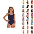 thumbnail image 1 of Girls Swimsuit For Teens And Juniors Athletic Swimwear With UPF 50 Sun, 1 of 4
