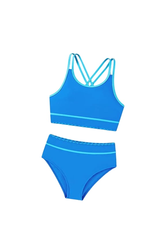 Girls Swimsuit Rash Guard Set Girls Two Piece Swimsuits for Toddlers UPF 50 Sun Protection Swim Shorts Summer Beach Pool Party Outfits for Kids