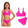 thumbnail image 1 of Girls Swimsuit Teen Girl Bathing Suits 2 Piece Quick Dry Swimwear Cute Bikinis 7-8 Years, 1 of 6
