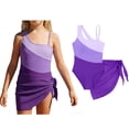 thumbnail image 1 of Girls Swimsuit Toddler 1 Piece Swimsuit Quick Drying Girls Bikinis Swimwear 9-10 Years, 1 of 6