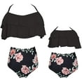 thumbnail image 1 of Girls Swimsuit Two Pieces Bikini Set Ruffle Falbala Swimwear Bathing Suits, 1 of 7
