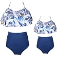 thumbnail image 1 of Girls Swimsuit Two Pieces Bikini Set Ruffle Falbala Swimwear Bathing Suits, 1 of 7