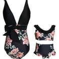thumbnail image 1 of Girls Swimsuit Two Pieces Bikini Set Ruffle Falbala Swimwear Bathing Suits, 1 of 5