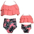thumbnail image 1 of Girls Swimsuit Two Pieces Bikini Set Ruffle Falbala Swimwear Bathing Suits, 1 of 7