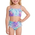 thumbnail image 1 of Girls Two Piece Swimsuits Mermaid Swimsuit for Girls Cute Bathing Suits 4T Bathing Suits for Girls 5T Swimsuit Girls, 1 of 6