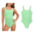 thumbnail image 1 of Girls Swimsuits 1 Piece Swimsuits Quick Dry Girls Bathing Suit Summer Swimwear 6-7Y, 1 of 5