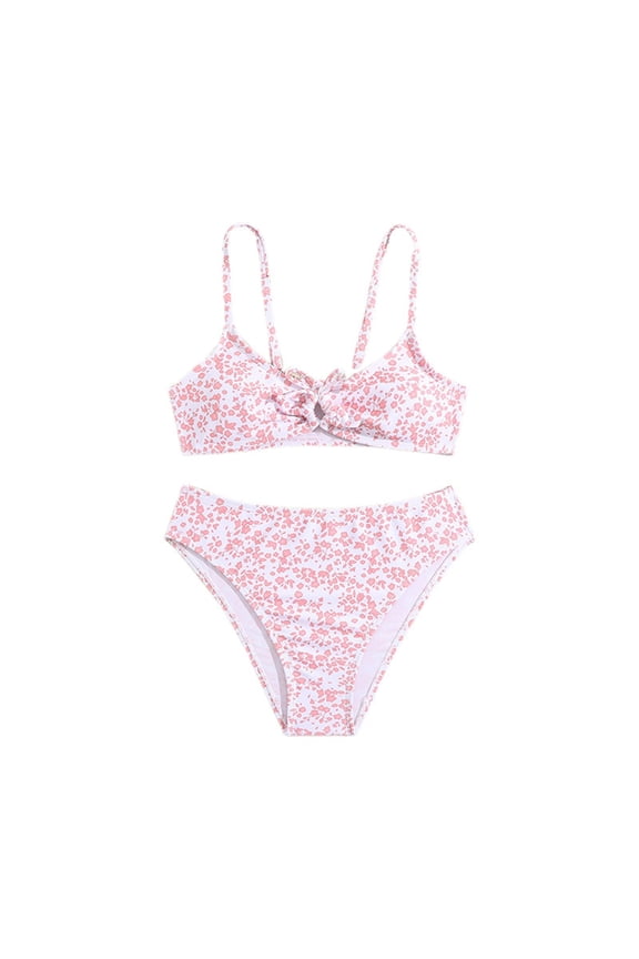 Girls Swimsuits 11-13 Years Girl Bathing Suit with Adjustable Straps Bathing Suits Quick Dry Swimsuit Swimsuits Tropical Print Swimwear Beach Vacation Swimsuit