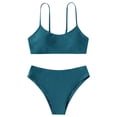 thumbnail image 1 of Girls Swimsuits Color Block Girls Swimsuit with Shorts Girls' Two-Piece Swimwear Teen Girl Swimsuit for Girl 12-13 Years, 1 of 3