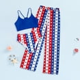 thumbnail image 1 of Girls Swimsuits Size 14-16 Girls' 3 Piece Set Floral Print Bikini Swimsuit with Drawstring Beach Skirt Cute Ruched Bathing Suit, 1 of 6