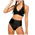 thumbnail image 1 of Girls Swimsuits Size 14-16 Girls Swimsuit Two Pieces Bikini Set Ruffle Bathing Suits Adjustable Straps with Padad Tankini Swimwear, 1 of 9
