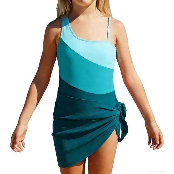 Girls Swimsuits Toddler 1 Piece Swimsuit Quick Dry Kids Bathing Suits Girls Summer Beach Swimwear 9-10 Years