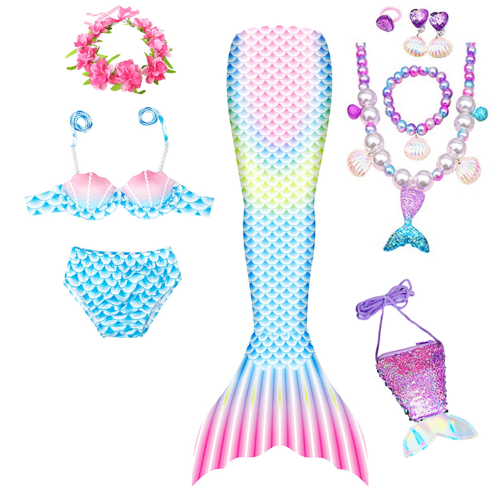 Girls S/S Tropical Fish Top main image 1