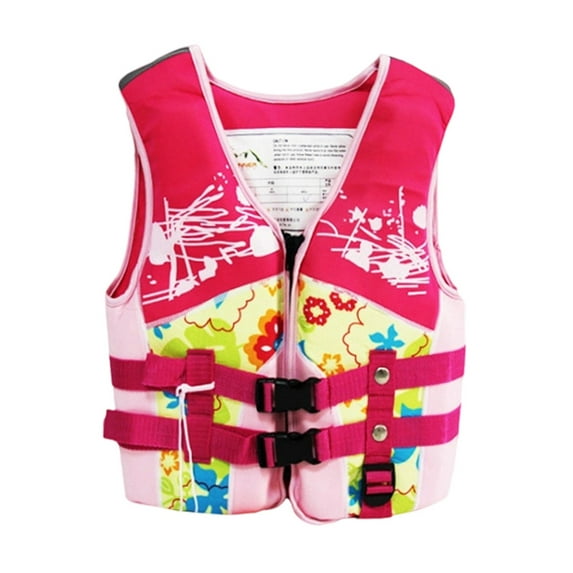 Girls Swimwear for Kids - Comfortable Pool Float Jacket for Children - Adjustable Life Vest for Swimming and Beach - for 4 to 10 Years Old - Versatile Outdoor Swimwear