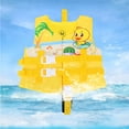 thumbnail image 1 of Girls Swimwear for Small And Large Children Swimming Life Jacket Cozy casual bathing suit Yellow L(6-10 Years), 1 of 6