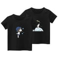 thumbnail image 1 of Girls' T-Shirt 2 Pack 100% Cotton Cute Tshirts Flower Bowknot Print Crewneck Short Sleeve Tees (3 Years, G-2PC), 1 of 2