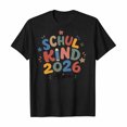 thumbnail image 1 of Girls T Shirts Back To School Letter Print Short Sleeve Crew Neck Breathable Tee School Uniform for Girls Size 2-3 Years, 1 of 4