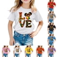 thumbnail image 1 of Girls T Shirts Empowering Graphic Tee Black History Month Inspirational Top Girls Tops Purple 4-5 Years, 1 of 5