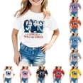 thumbnail image 1 of Girls T Shirts Kids Empowering Slogan Will Be Graphic Tee Short Sleeve Girls' Tops Yellow 8-9 Years, 1 of 5