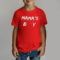 thumbnail image 1 of Girls T Shirts Short Sleeve Tops Round Neck Red Baseball Tops Girls 12-13 Years Clothes Trendy, 1 of 3