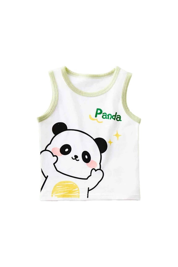 Girls T Shirts Sleeveless Strap Tank Outerwear Casual Camisole Clothes