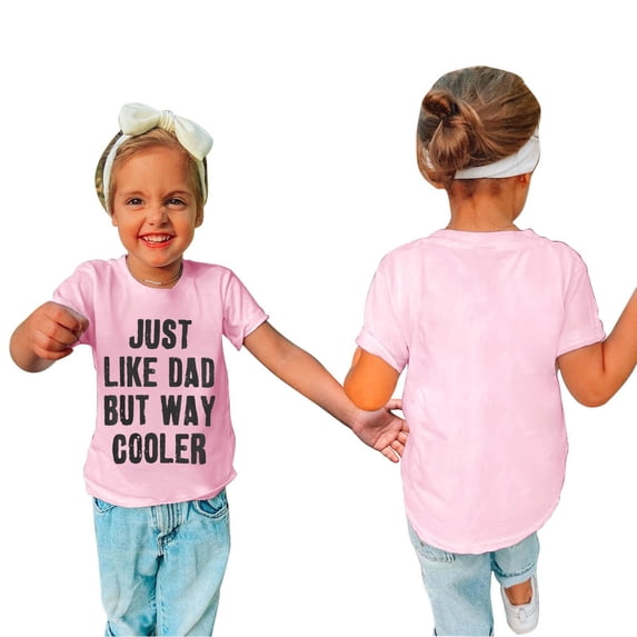 Girls T shirts Short Sleeve Crewneck Letter Print Graphic Tees Summer Breathable Loose Casual T-Shirts for Girls Size 11-12Y