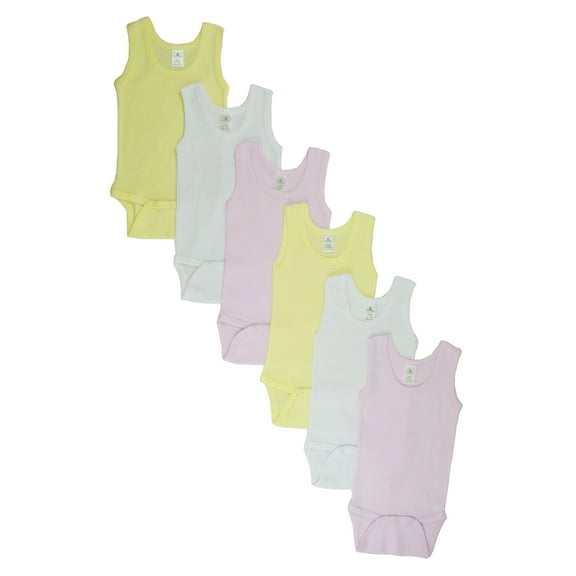 Girls Tank Top Onezies 6 Pack