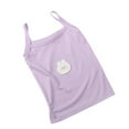 thumbnail image 1 of Girls Tank Tops Girls' Camisole, Cotton Cartoon Print Undershirts Cami Scoop Neck Undershirts Soft Dance Tank Tops Light ,L, 1 of 3