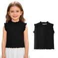 thumbnail image 1 of Girls Tank Tops Sleeveless Ruffle Shirts Cute Summer Casual Top Girls Shirts Size 12-24 Months, 1 of 4